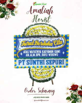 Papan Bunga Duka di Bengkal