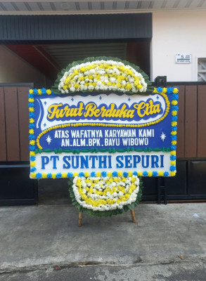 Papan Bunga Duka di Bengkal