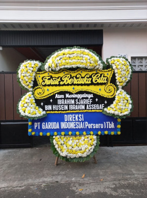 Papan Bunga Duka di Bengkal